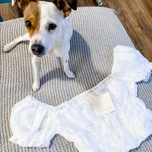 GOTTA GROW TOP IN WHITE